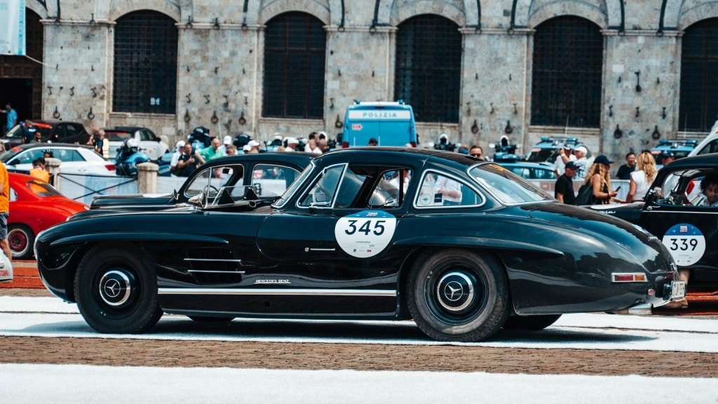 Start of the Mille Miglia
