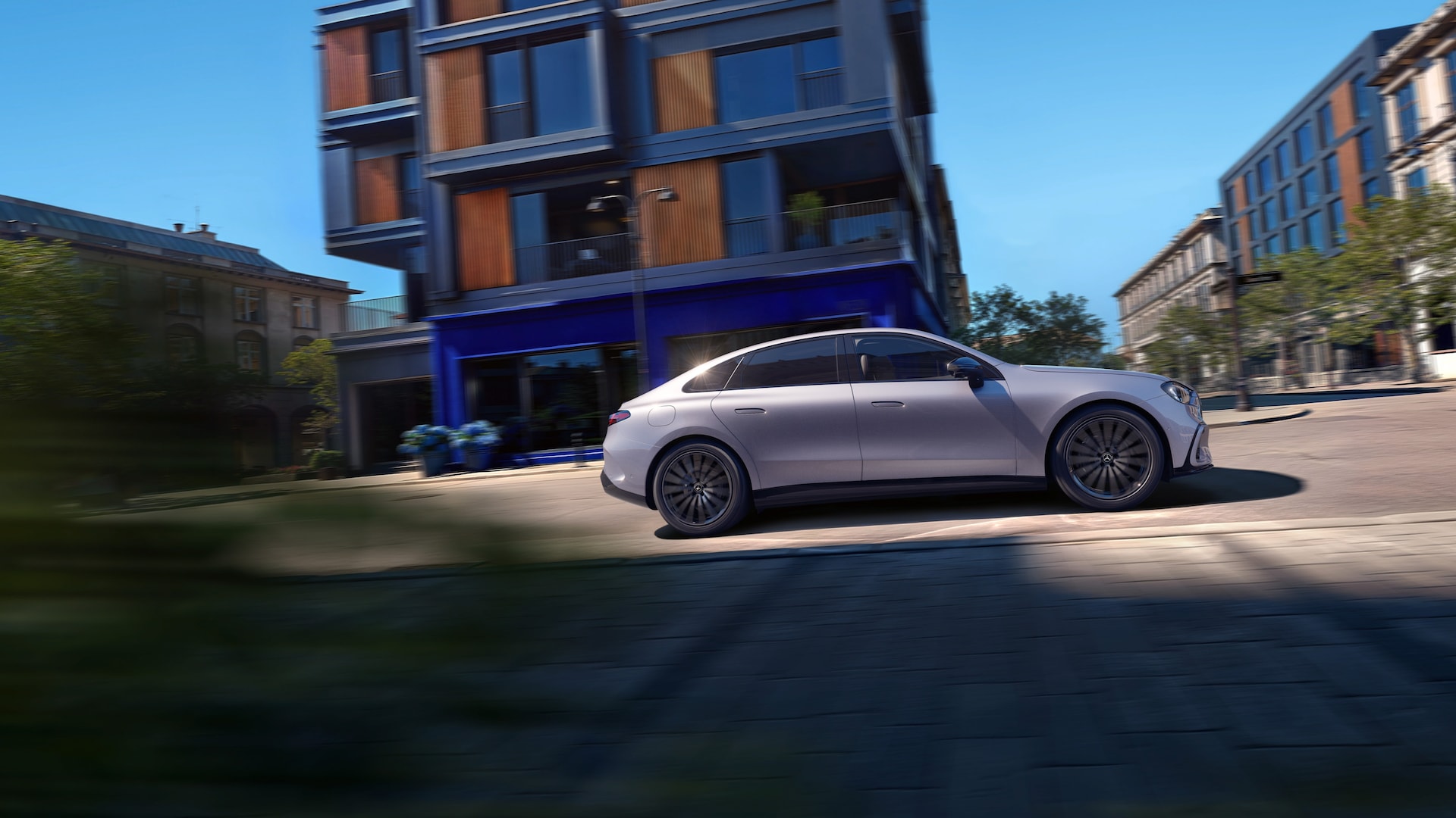 2026 Mercedes-Benz C-Class BEV exterior side view
