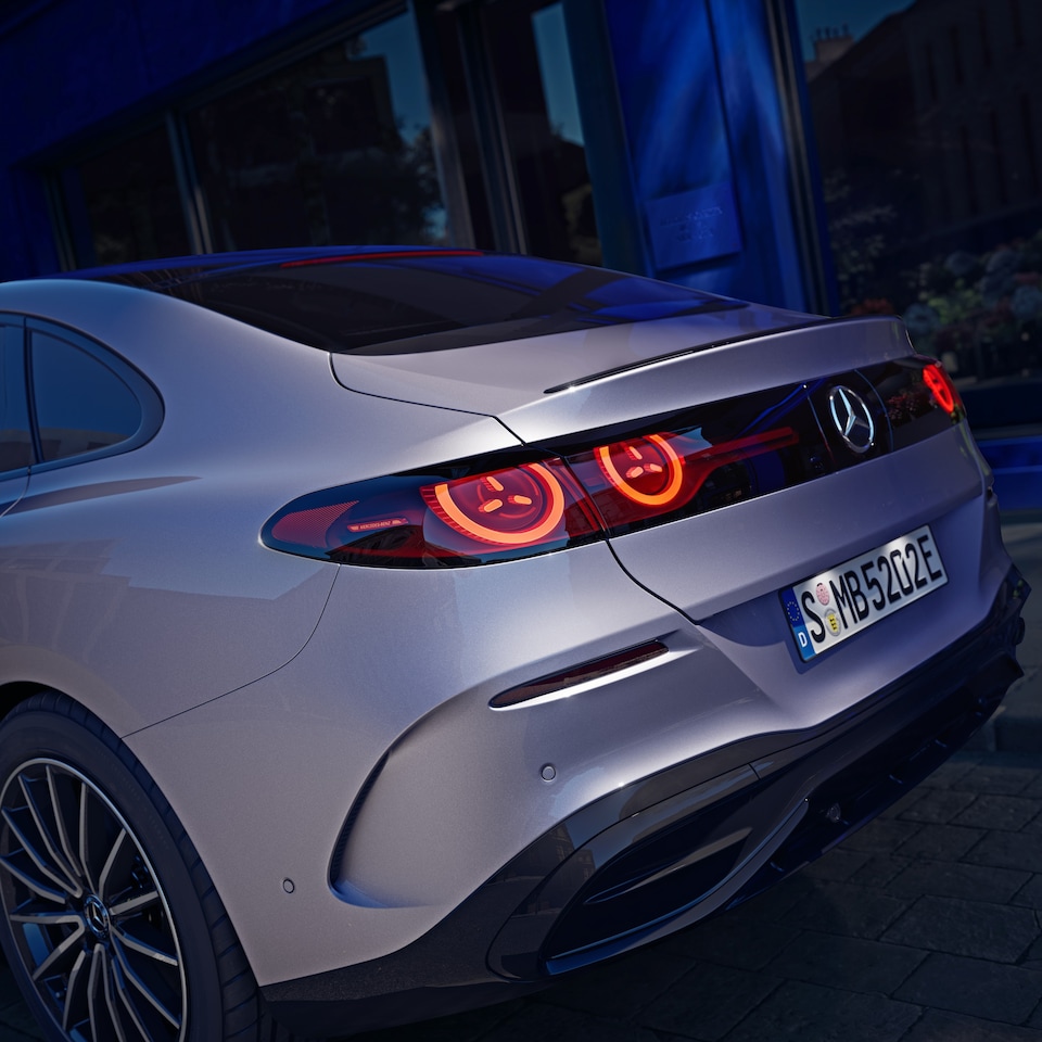 2026 Mercedes-Benz C-Class rear LED taillight design detail