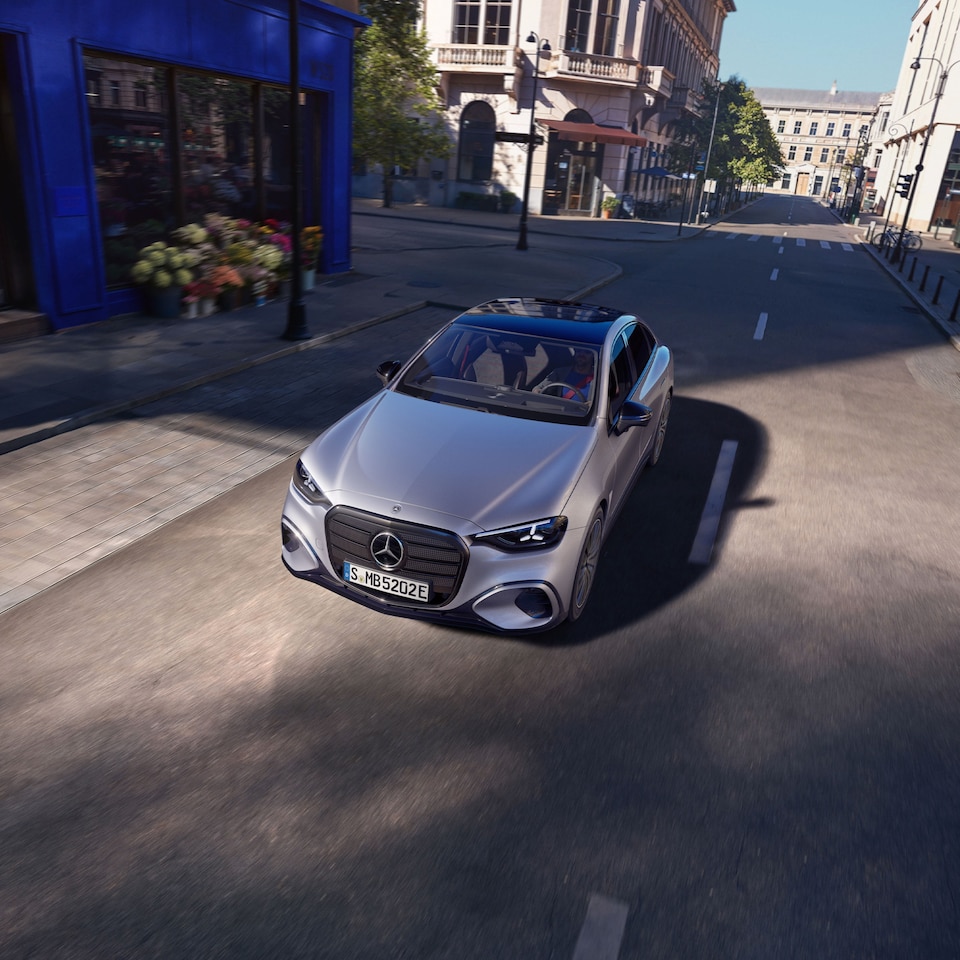 2026 Mercedes-Benz C-Class exterior, home to standard Active Brake Assist and PRE-SAFE technology