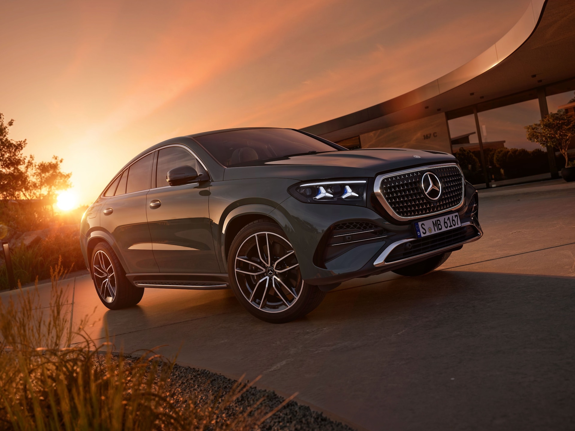 2026 Mercedes-Benz GLE Coupe exterior front warranty OEM accessories