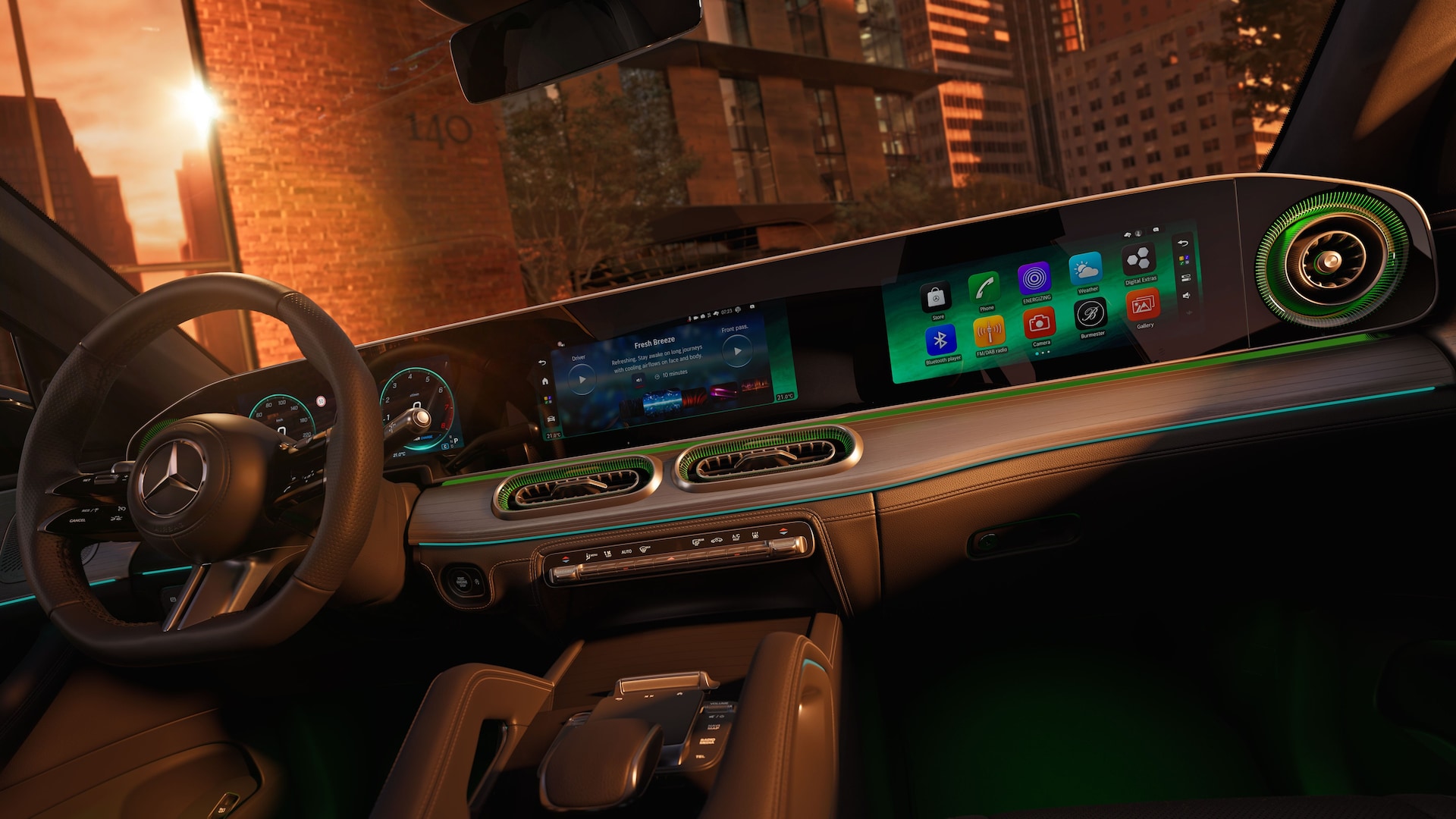2026 Mercedes-Benz GLE SUV Coupe interior comfort energizing retrofit