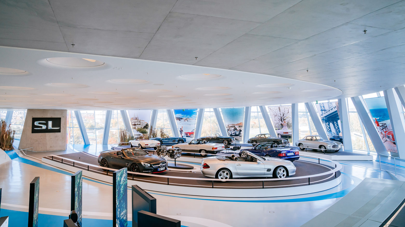 MercedesBenz Museum Fascination of the SL.