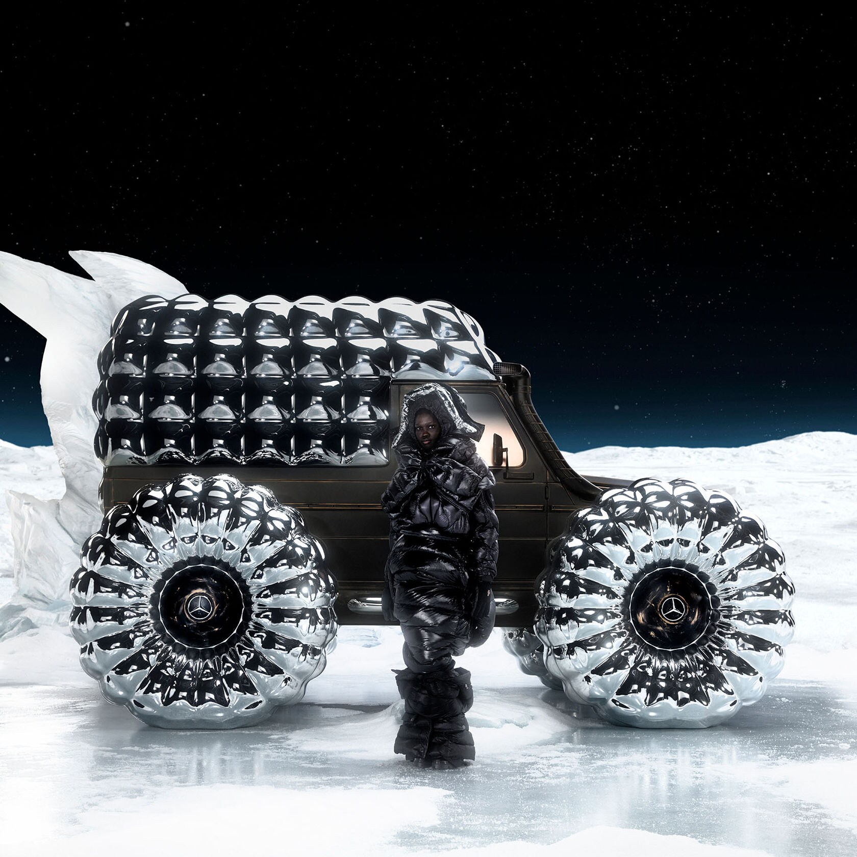 Moncler car shop
