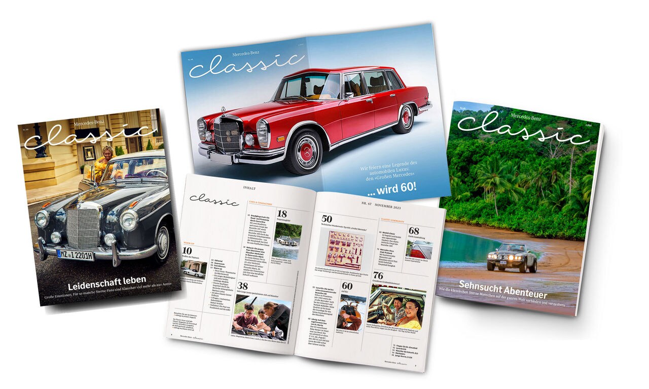 Mercedes-Benz Classic Magazin.