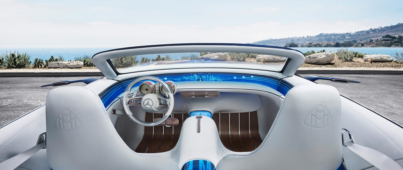 Interior y habitáculo Mercedes-Maybach Visión 6 Cabriolet | LATINCARROS.COM 