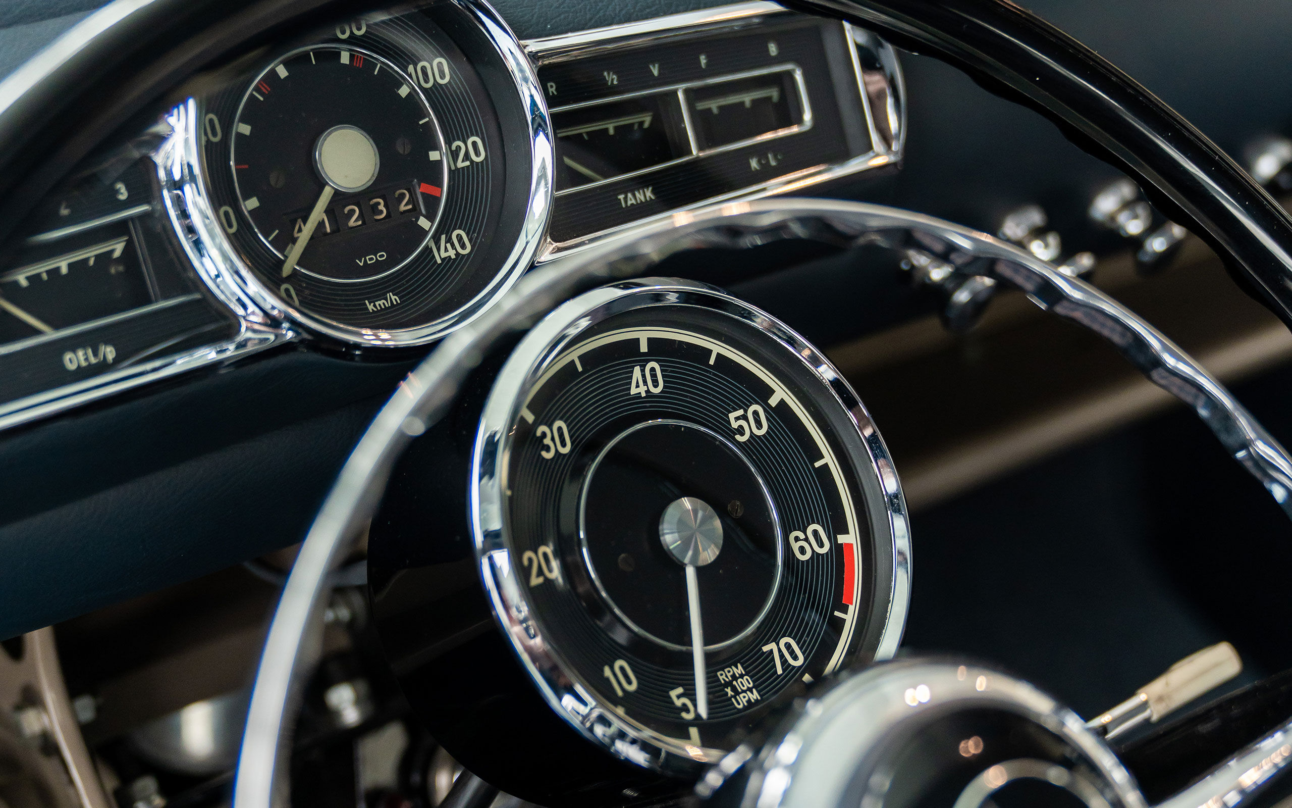 The Mercedes-Benz high-speed racing car transporter for the