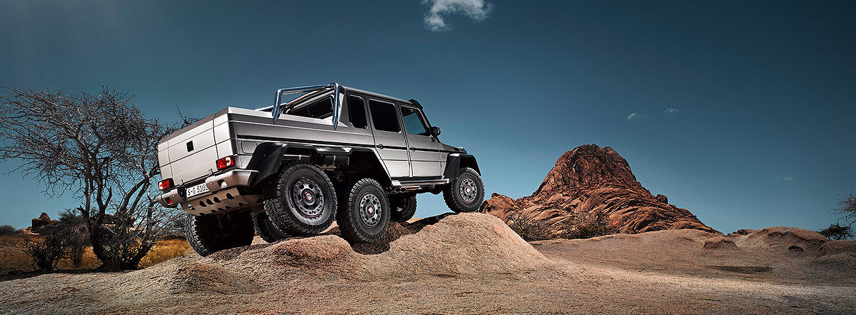 The Mercedes-Benz G63 AMG 6x6: The declaration of independence