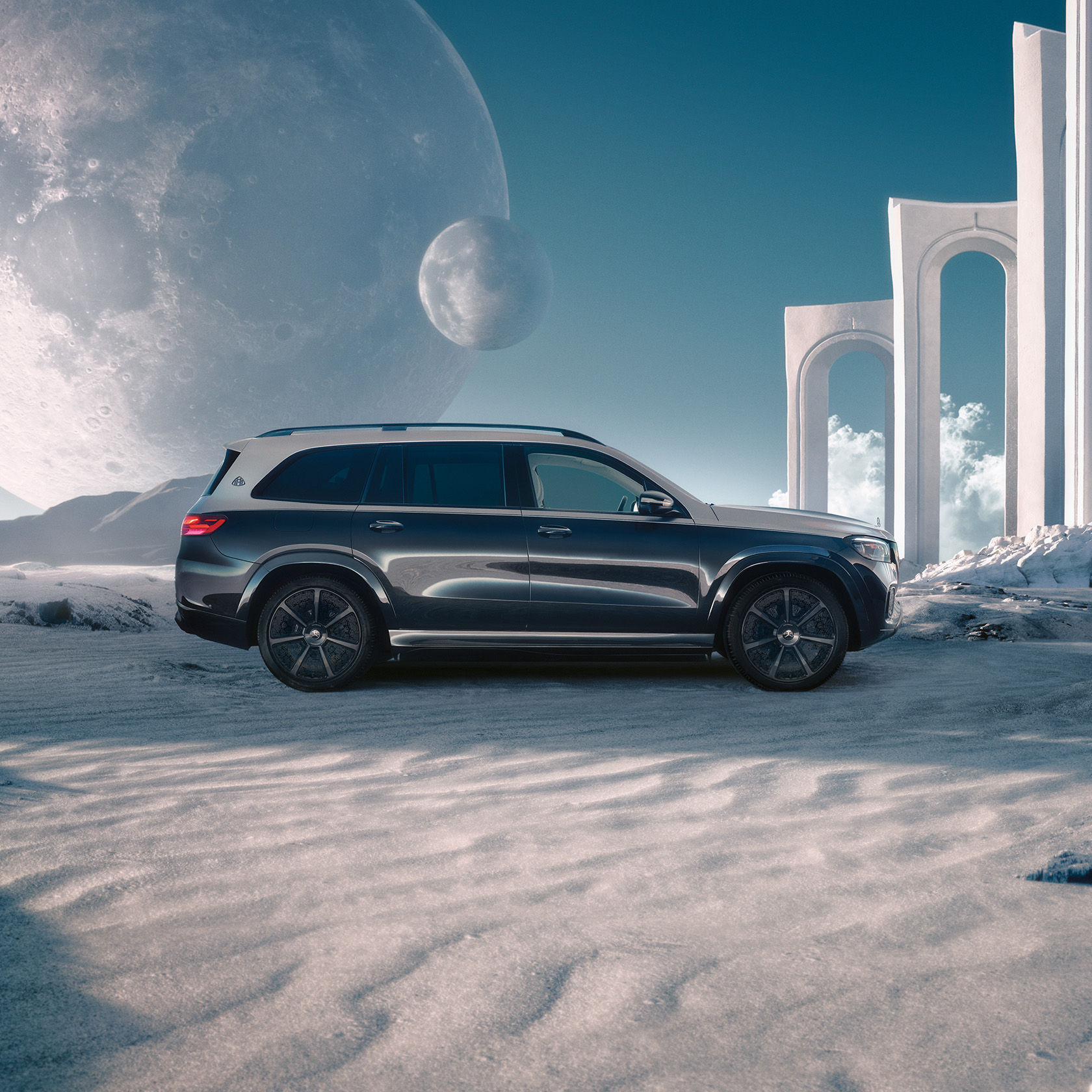 See you on the Moon with a Maybach